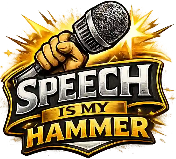Speech Is My Hammer logo